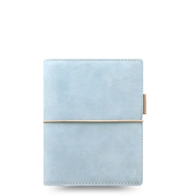 Kapesní diář Filofax Domino Soft A7 pastelově modrá
