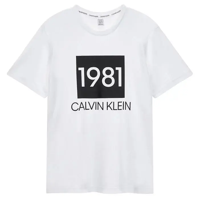Dámské Tričko s krátkým rukávem QS6343E-100 - Calvin Klein XS