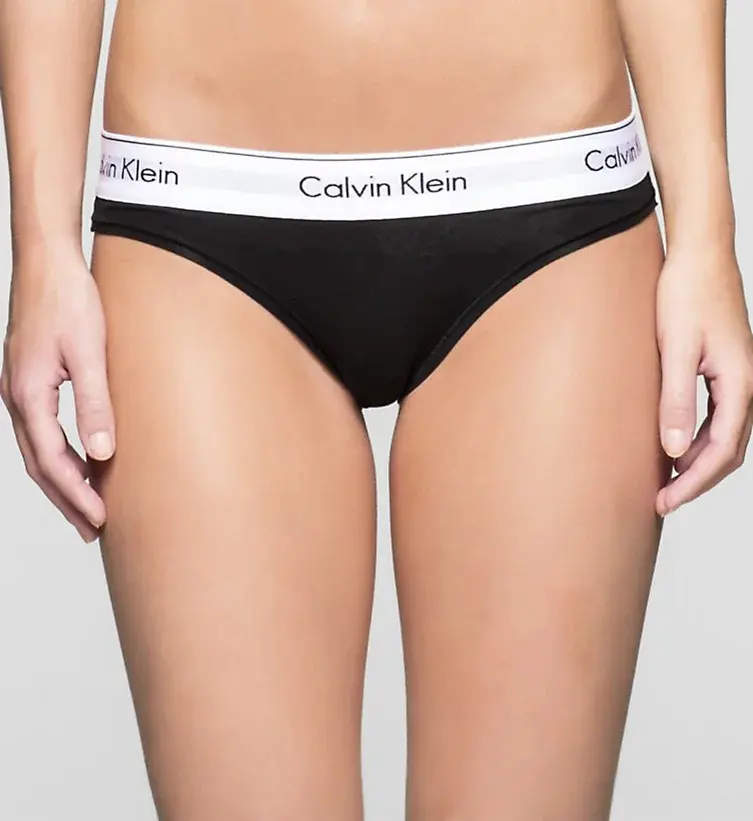 Kalhotky F3787E-001 černá - Calvin Klein XS černá