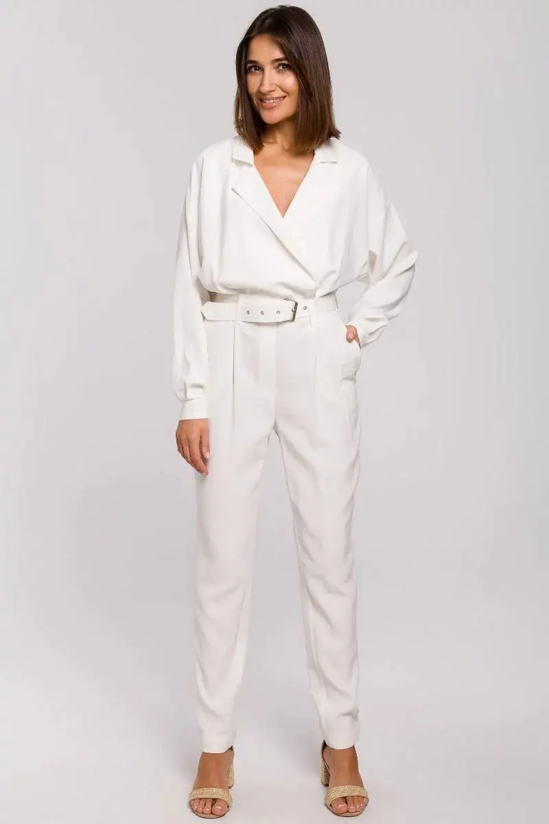 Kombinéza S209 - Stylove 44/2XL krémová