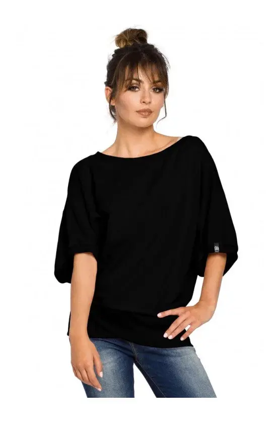 Dámský svetřík B048 - BeWear černá XXL/XXXL