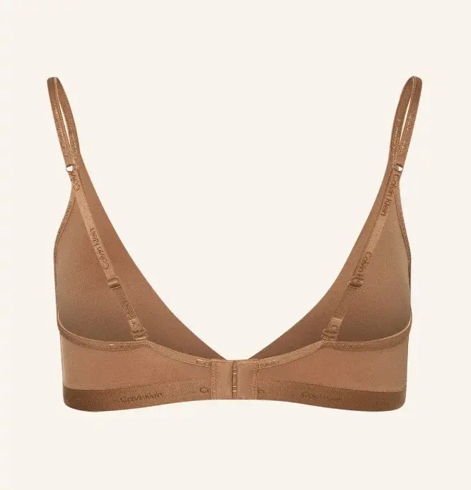 Podprsenka QF6758E BO8 - světle hnědá - Calvin Klein