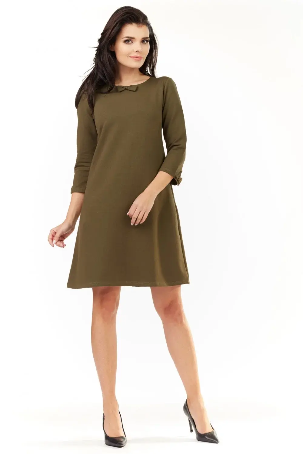 Dámské denní šaty model M153 - Infinite You khaki L