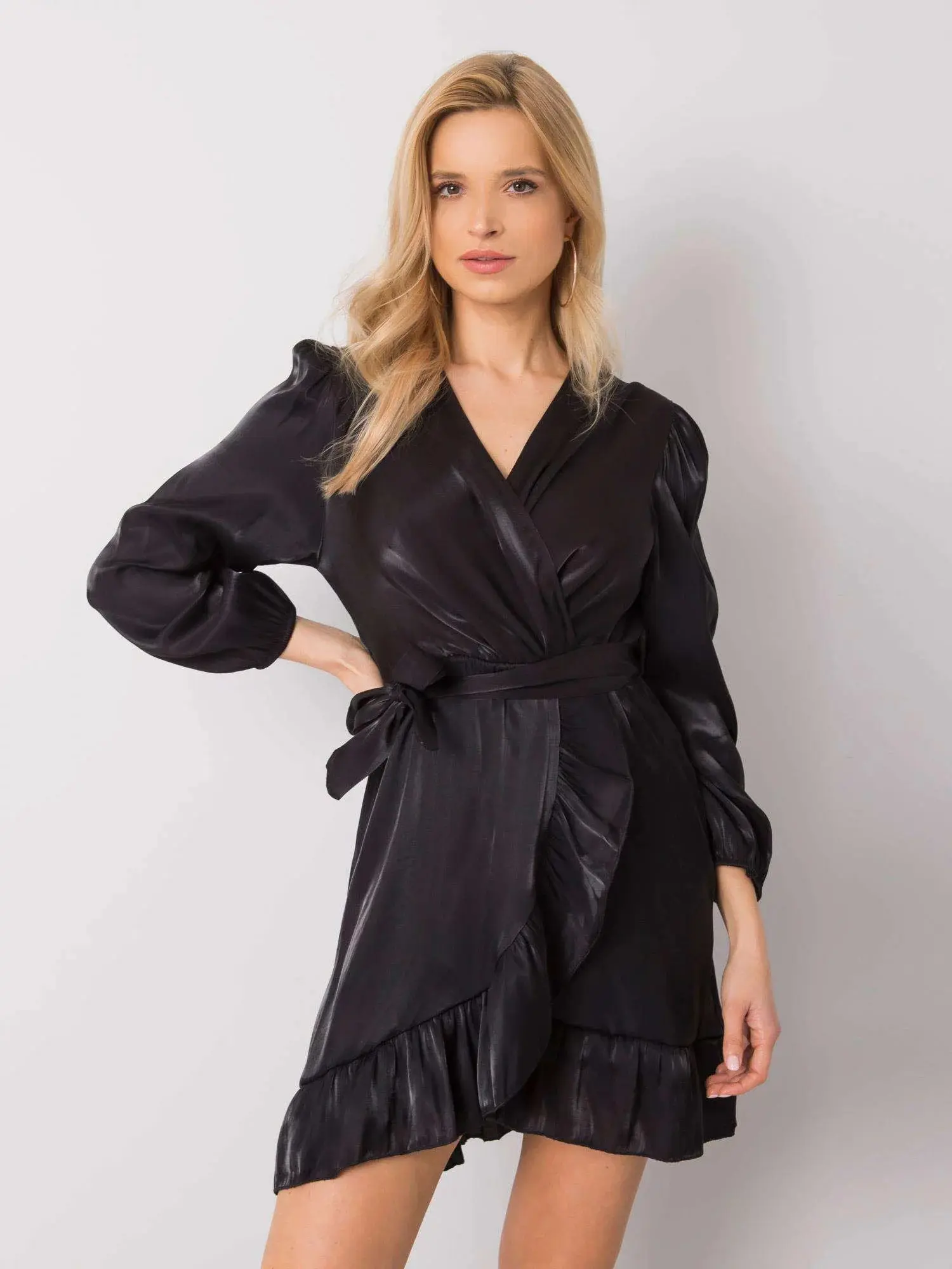 Dámské šaty SK 11037 - FPrice černá one size