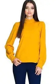 Dámská halenka M595 - Figl  červená 40