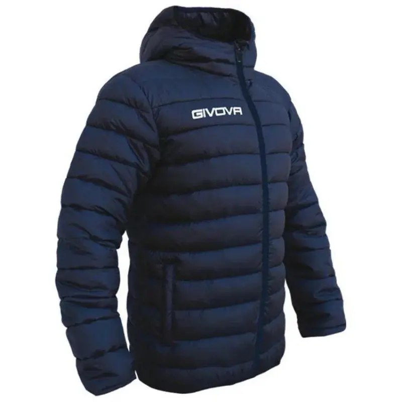 Pánská bunda s kapucí G013-0004 tm.modrá - Givova tmavě modrá XS