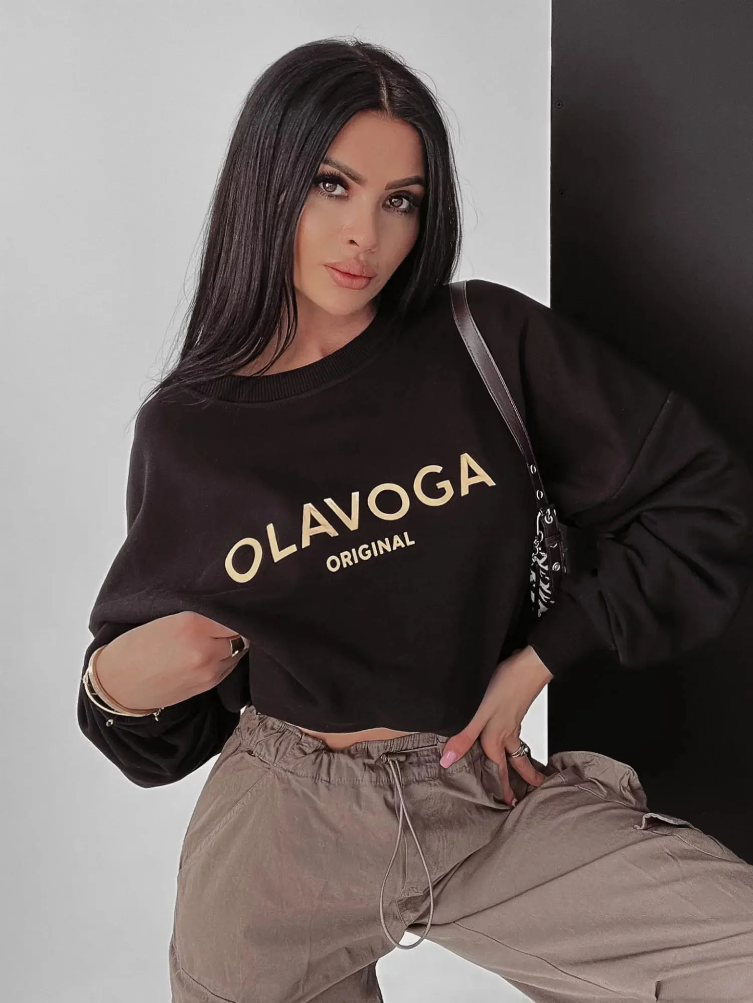 Dámská mikina 277321 černá - Ola Voga UNI