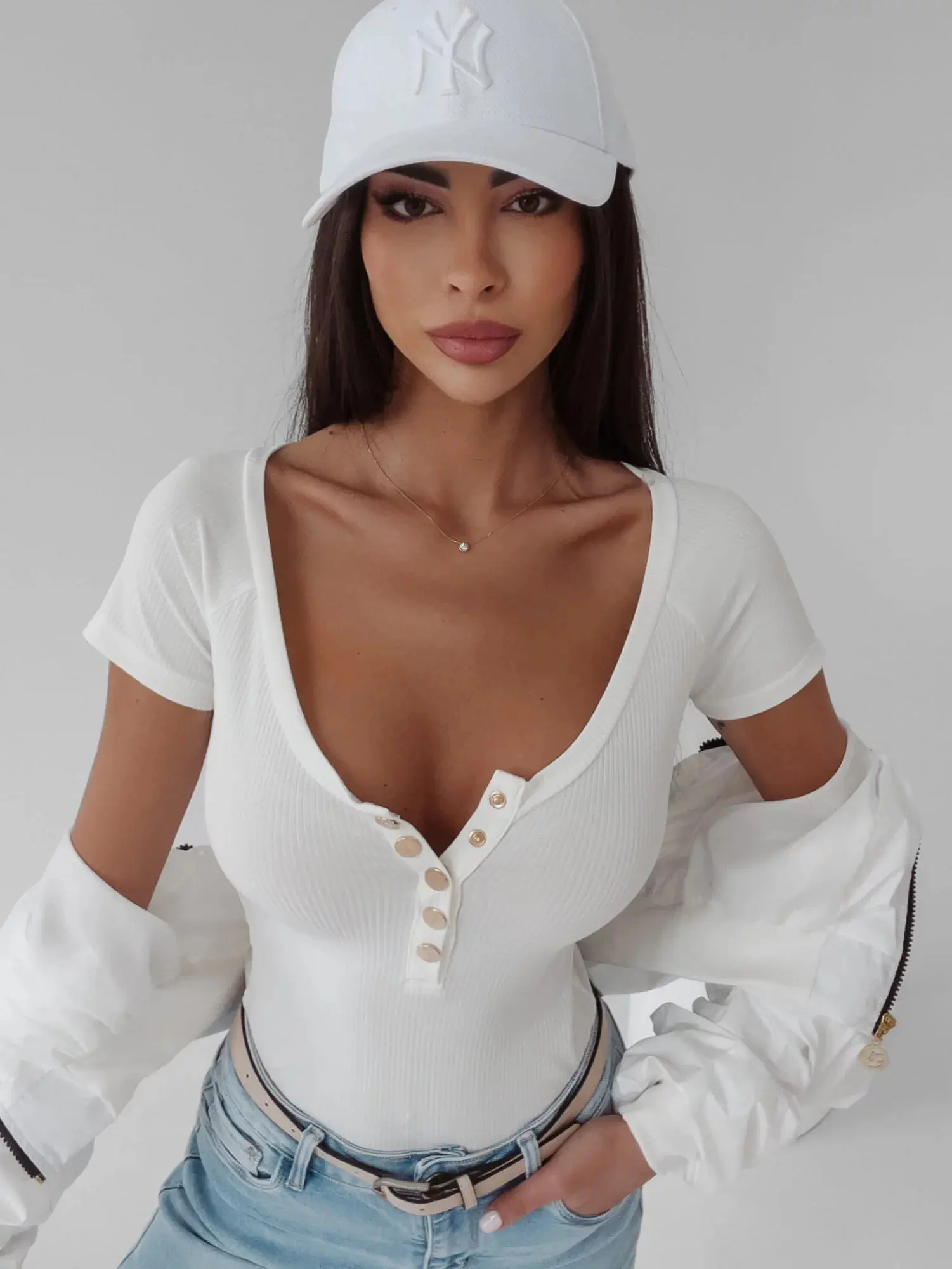 Dámské body 277673 ecru - Ola Voga M
