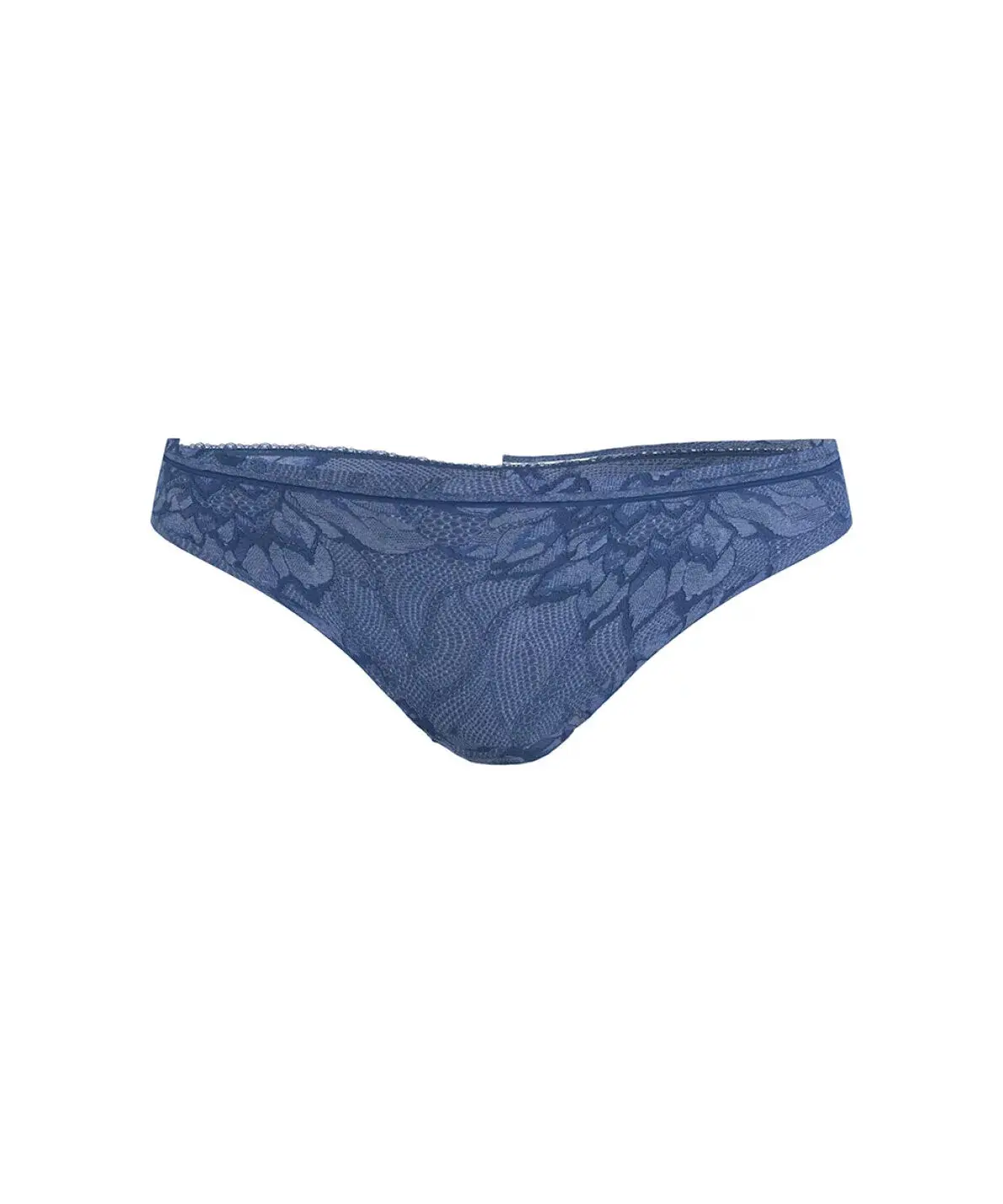 Dámská tanga 000QF6397E CKO modré - Calvin Klein L