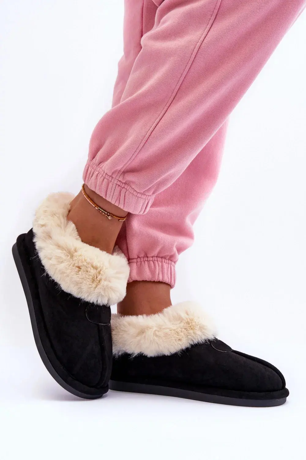 Dámské pantofle EV-58 Černá s ecru - Step in style černá/ecru