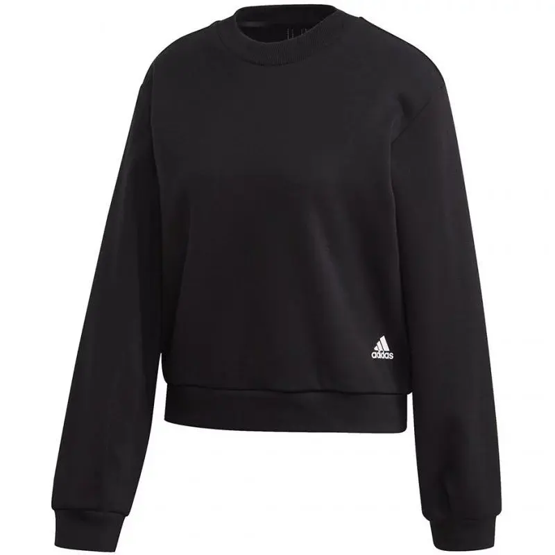 Dámská mikina W St Crew FL4911 Černá - Adidas  černá 2XL