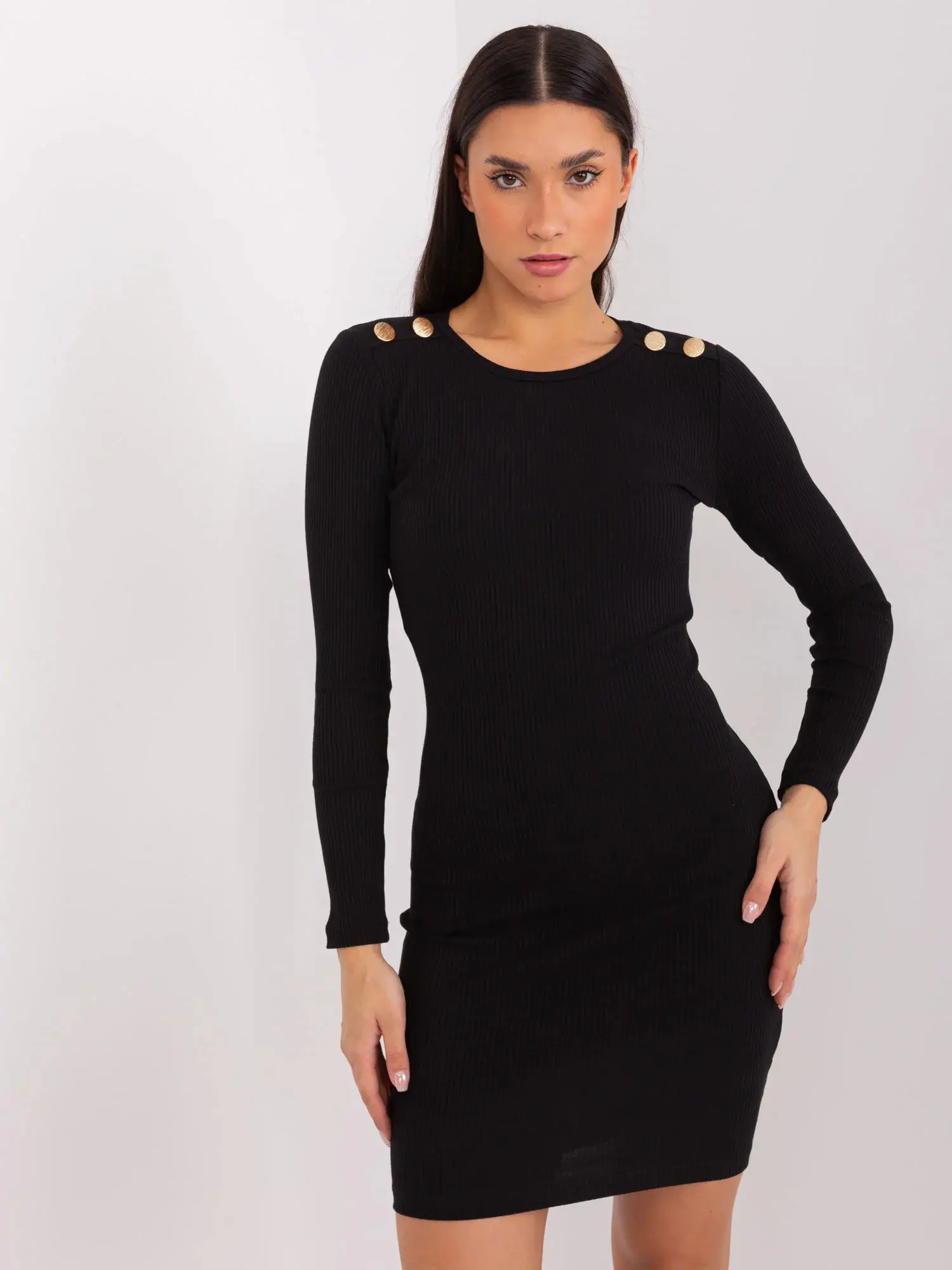 Dámské šaty RV SK 9219.13P Černá - FPrice černá