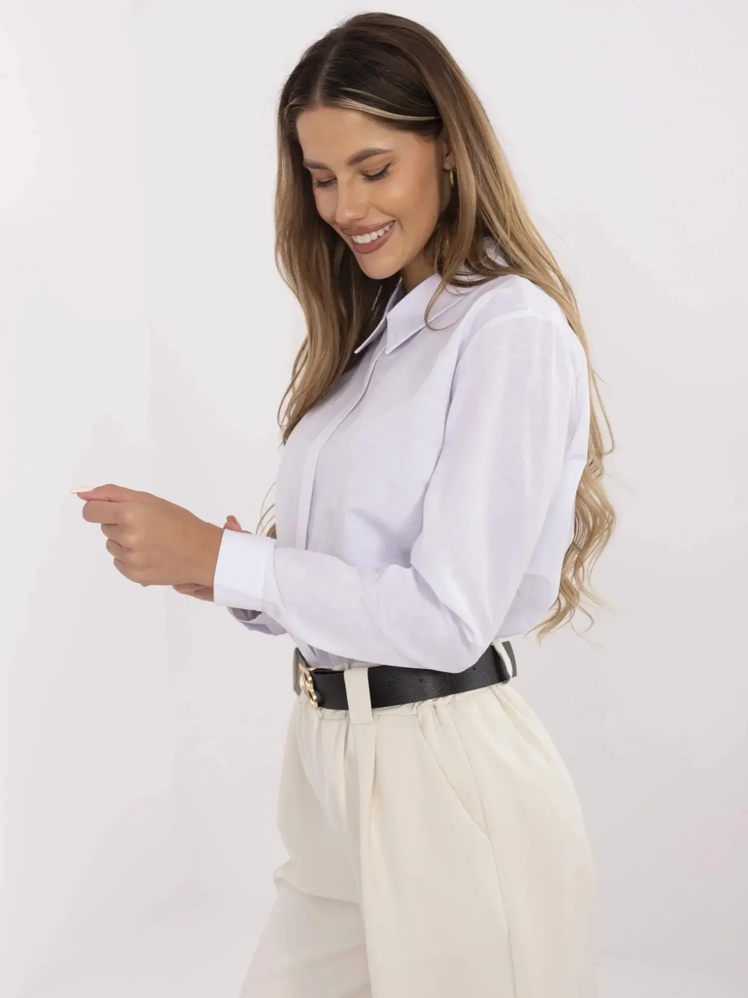 Dámská košile LK KS 508948.67 bílá - FPrice S