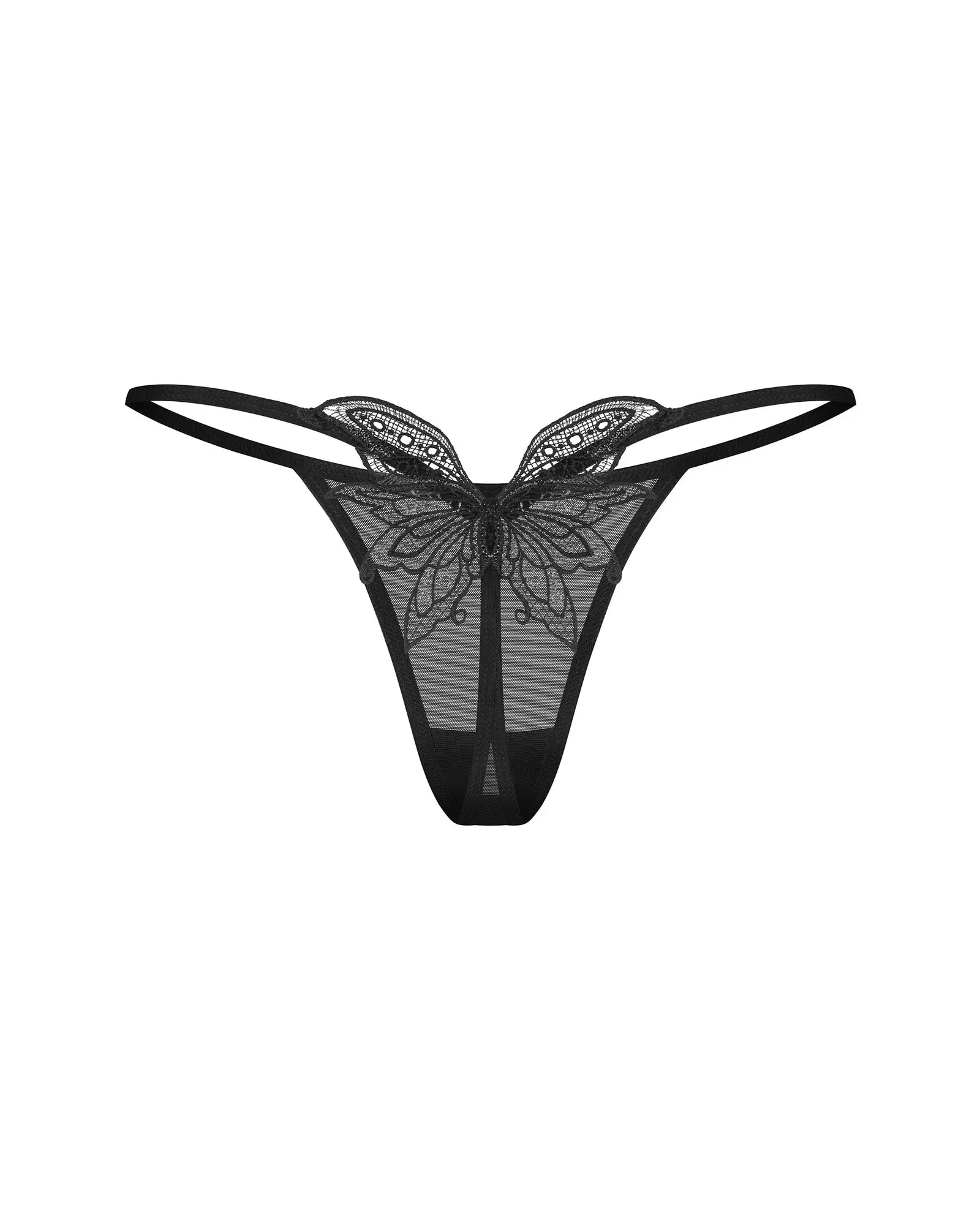 Tanga Obsessive Veyane thong Barva: Černá, Velikost: