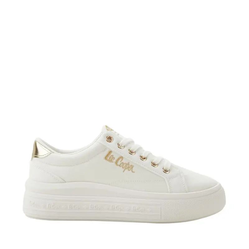 Dámské tenisky na platformě Lee Cooper LCW-26-44-4478 bílé 38