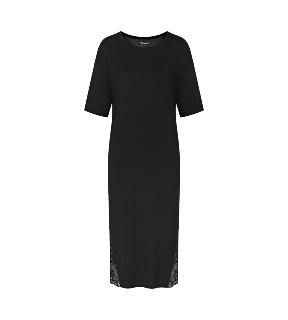 Dámská noční košile Timeless Sensuality NDK SSL - Triumph černá (0004) 0038