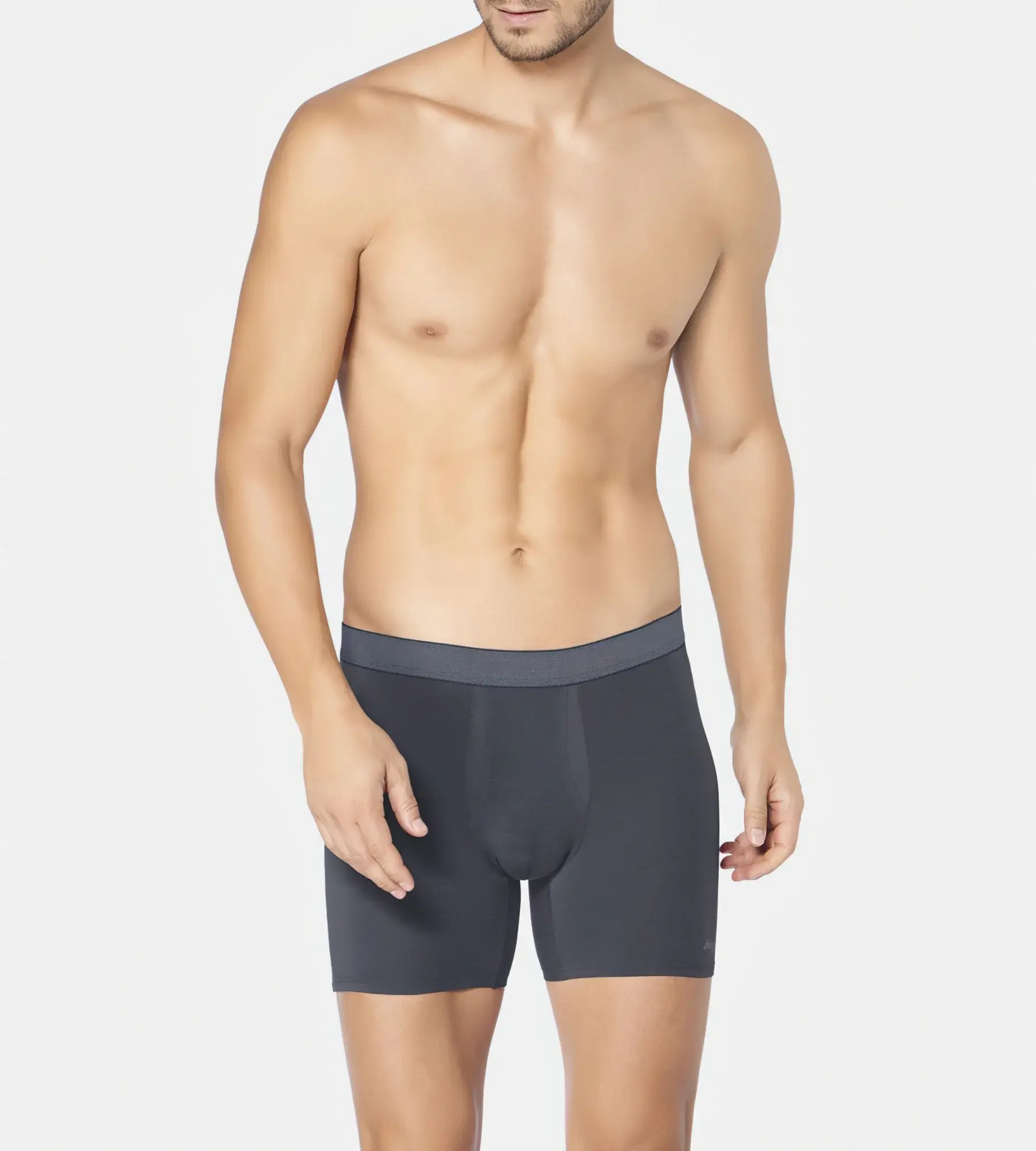 Pánské boxerky men Ever Fresh Short 2P tmavě šedé - Sloggi 3284