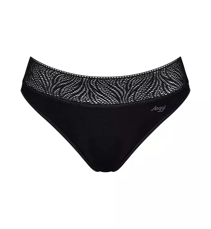 Dámské menstruační kalhotky Period Pants Tai Light černé - Sloggi černá (0004)