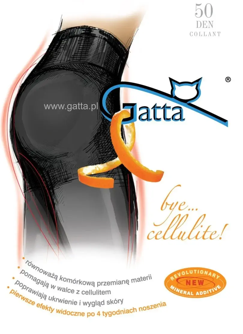 Punčochové kalhoty BYE CELLULITE - typu FIR-5 NERO 5-XL