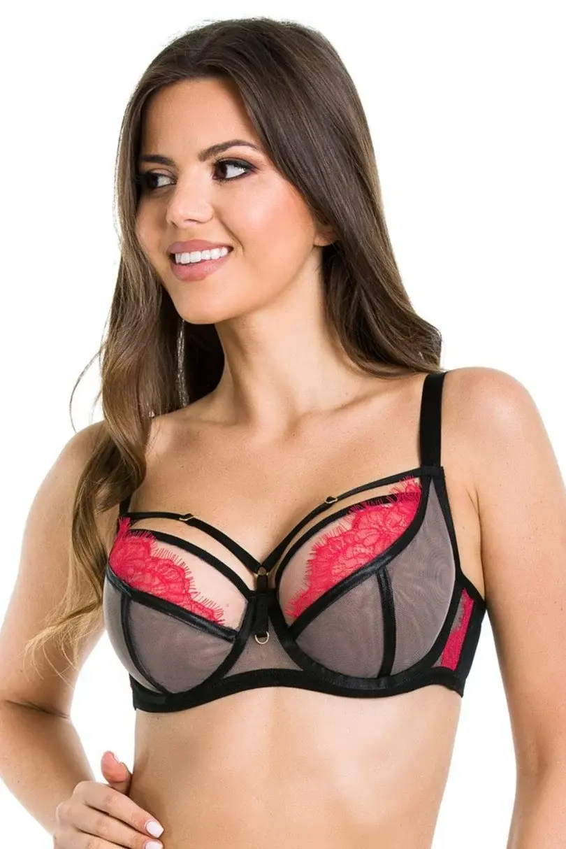Dámská podprsenka DELICE SOFT 19092 RED červená