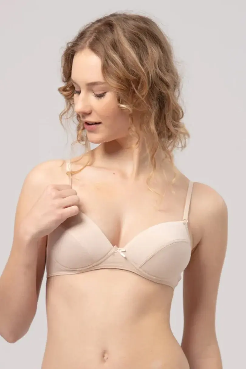 PODPRSENKA PRO TEENAGERY TBC 024 BEIGE béžová