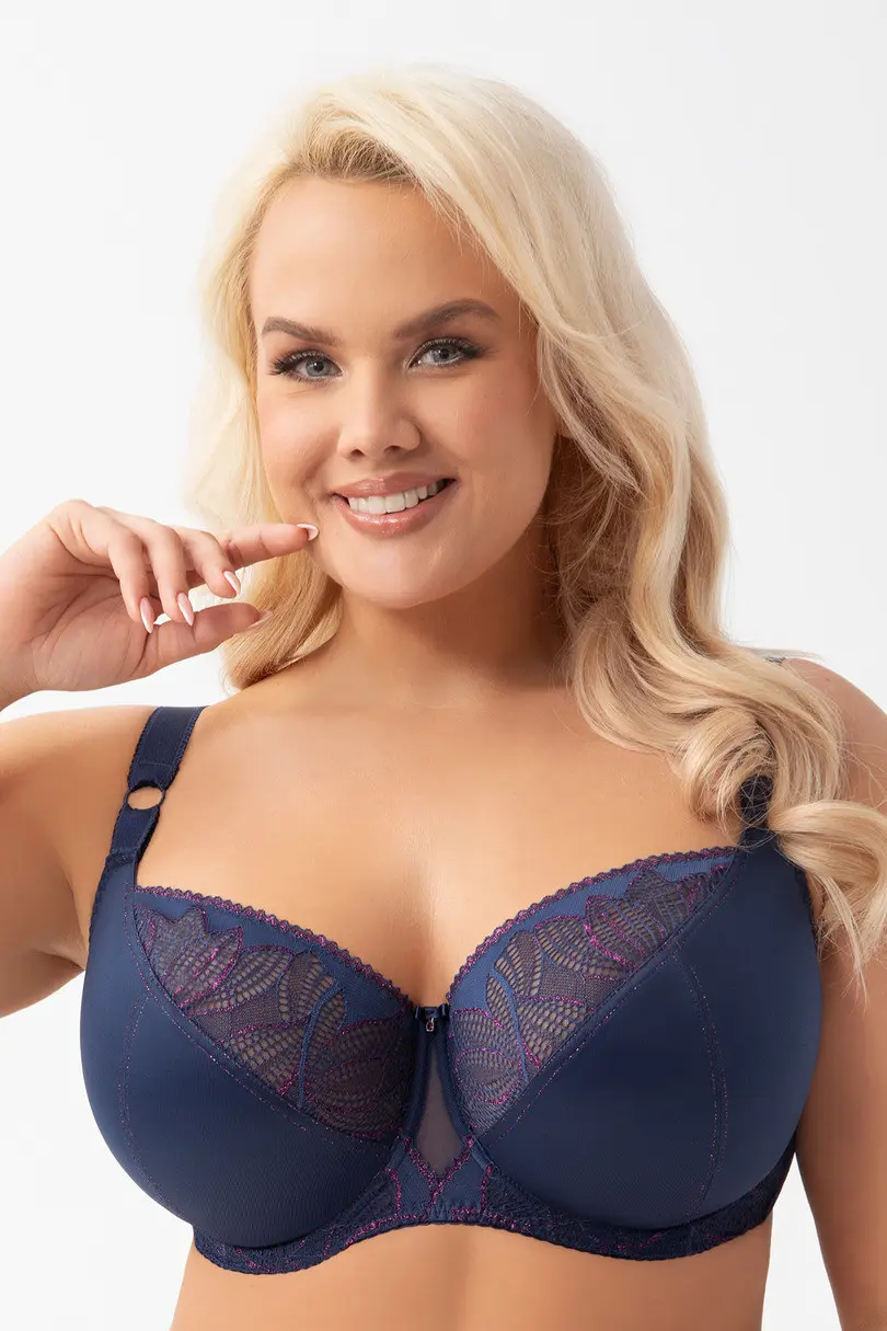 ASTRID K970 SOFT BRA tmavě modrá