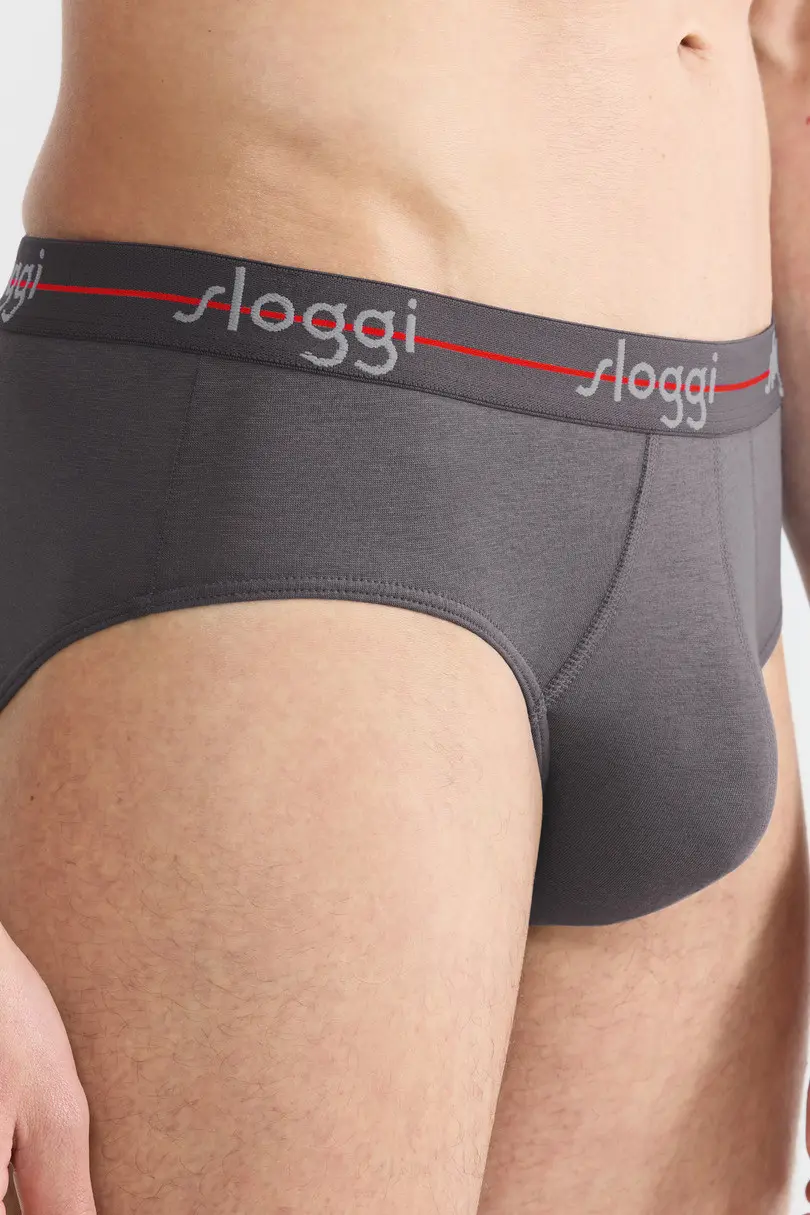 SLOGGI MEN START MIDI 2PACK 0034 SLIPY světle šedá XL