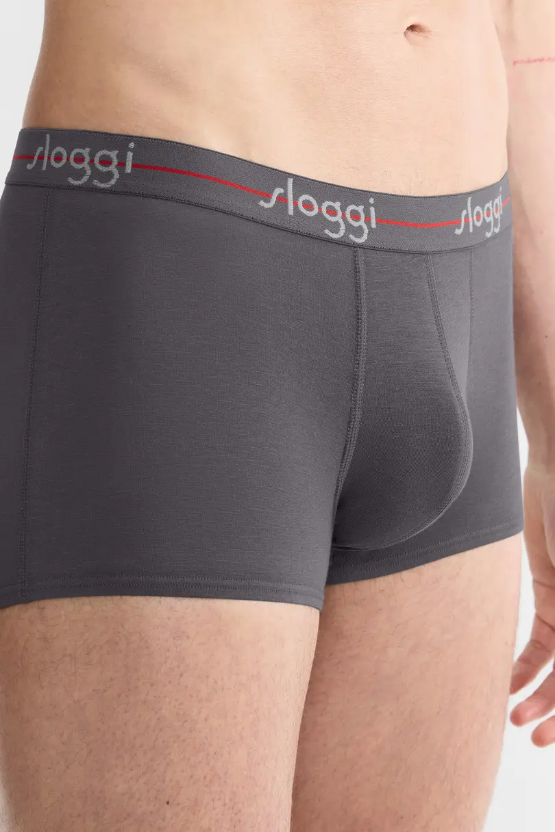 BOXERKY SLOGGI MEN START HIPSTER 2PACK 0034 světle šedá