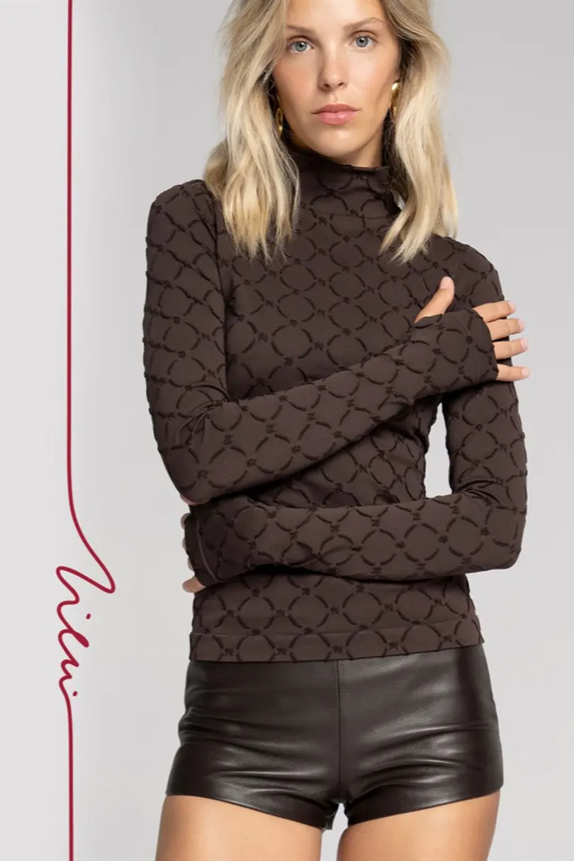Golfový bezešvý monogram poudre
