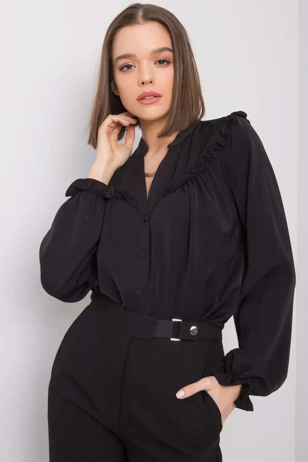 Košile s dlouhým rukávem  model 159782 Och Bella M