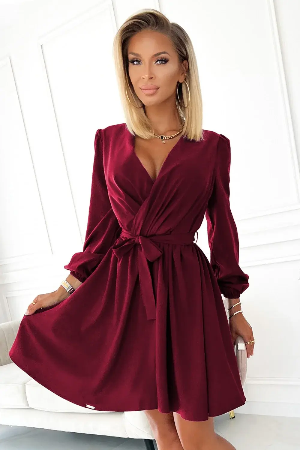Koktejlové šaty model 175029 Numoco L/XL