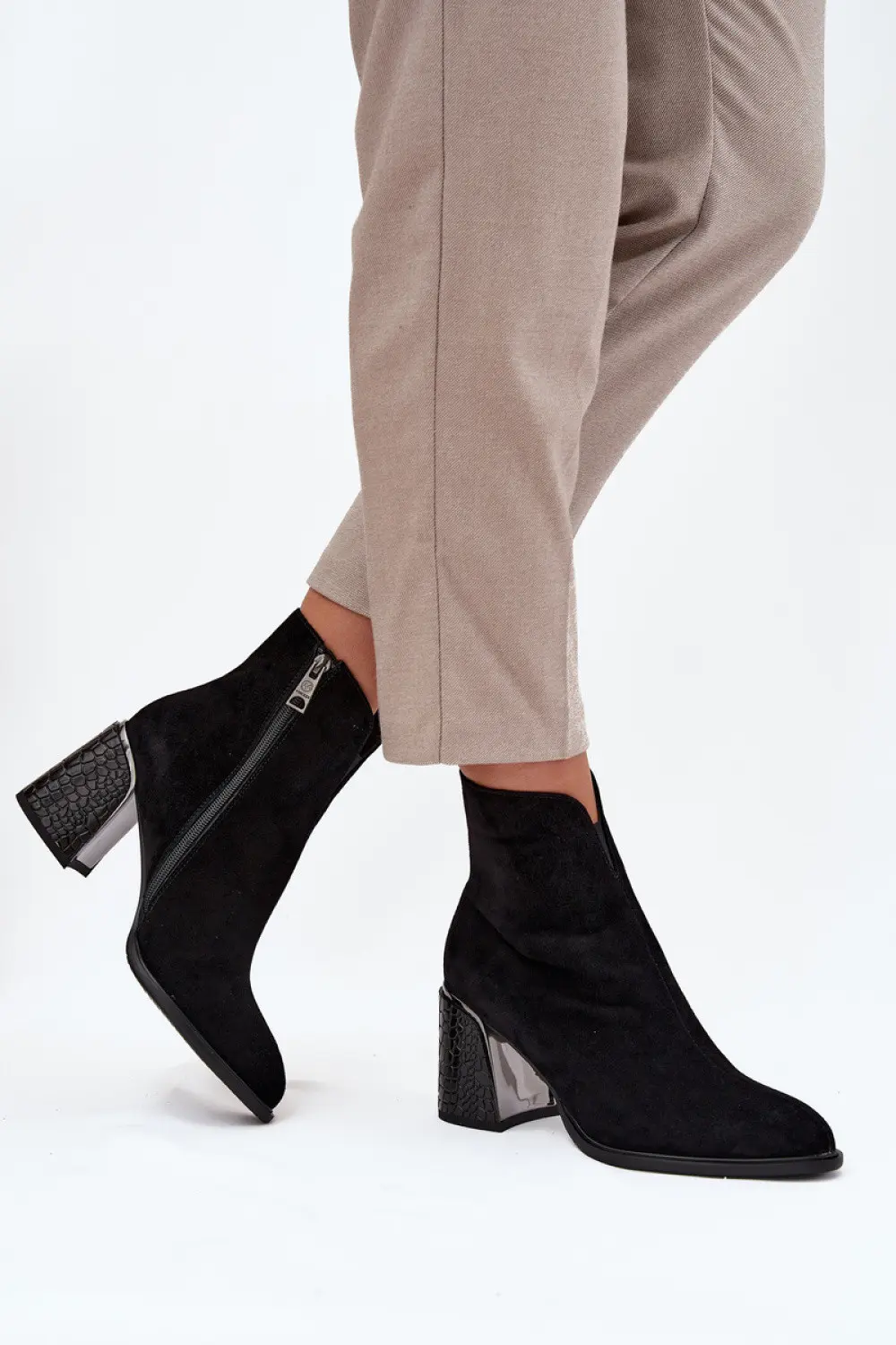 Boty na podpatku model 216831 Step in style 36