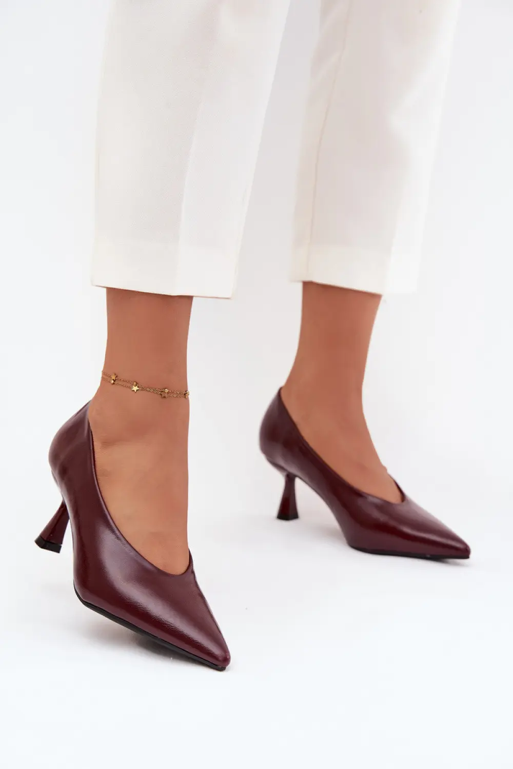 Lodičky na podpatku model 217850 Step in style