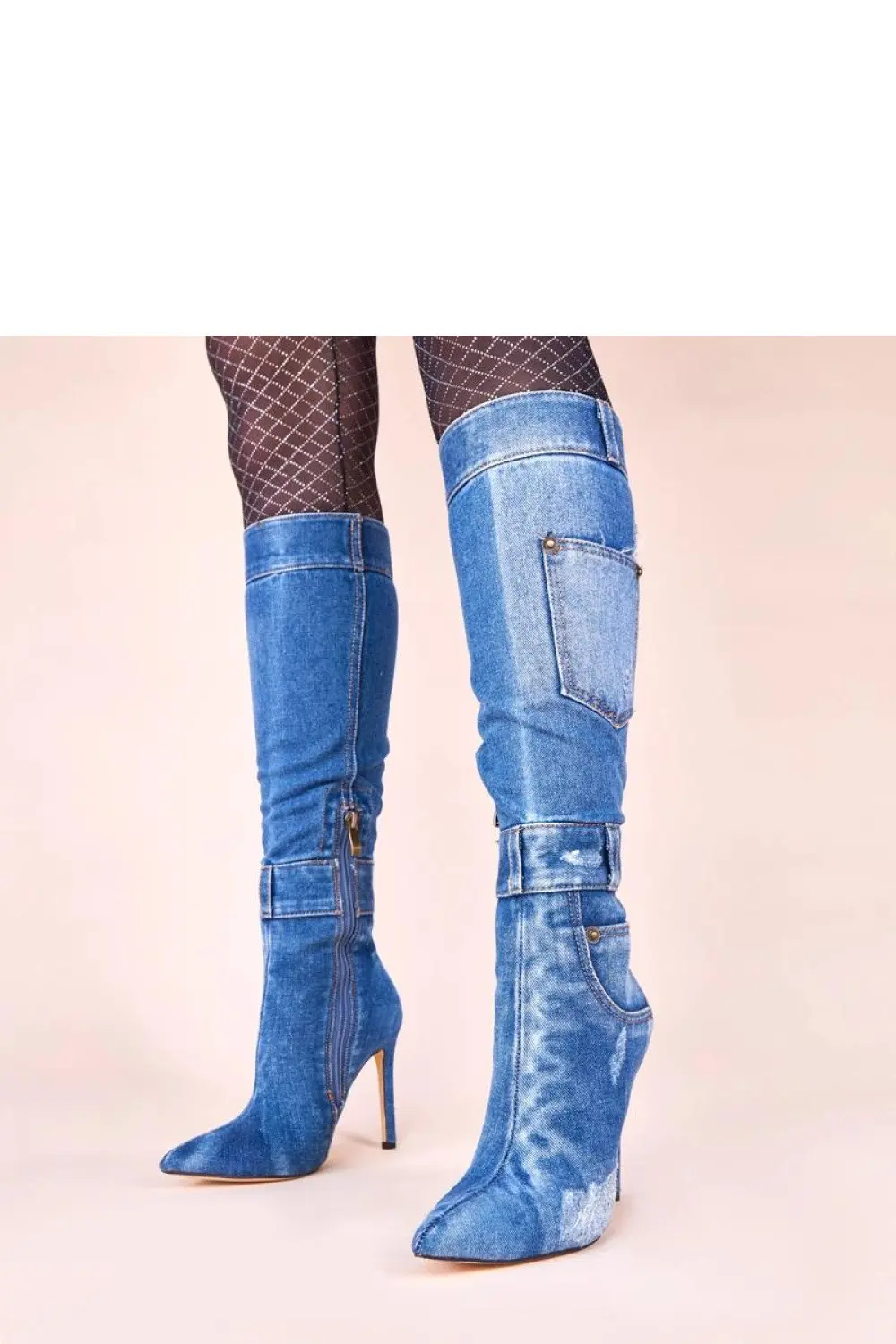 Kozačky na podpatku  model 222058 Solea 37