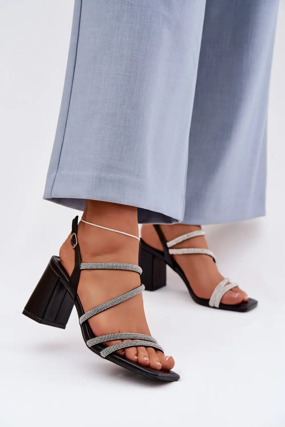 Sandály na podpatku model 225208 Step in style 36