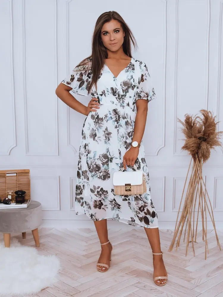 LUNNA šaty bílé FashionStreet EY1775