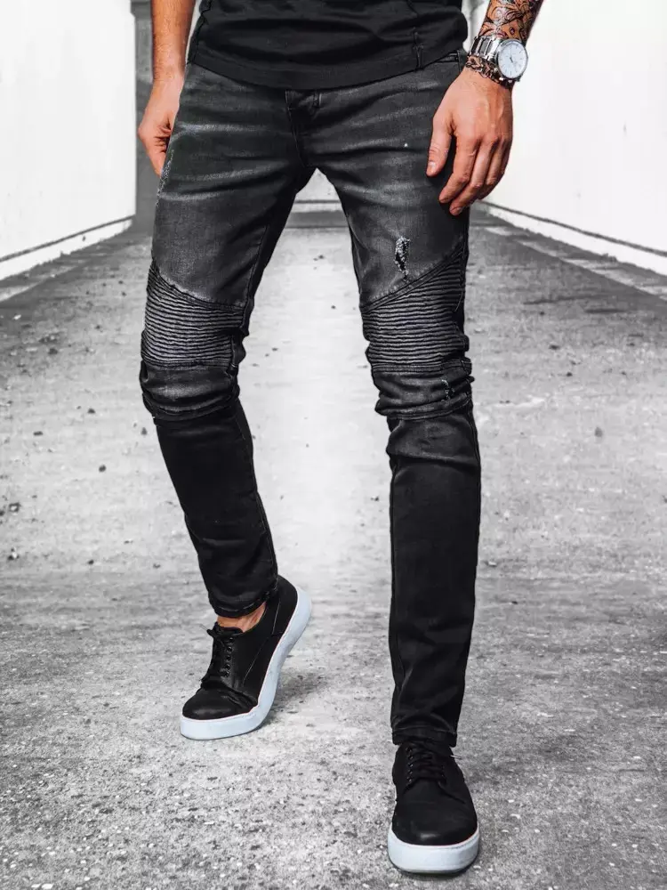 Pánské šedé kalhoty FashionStreet UX3917