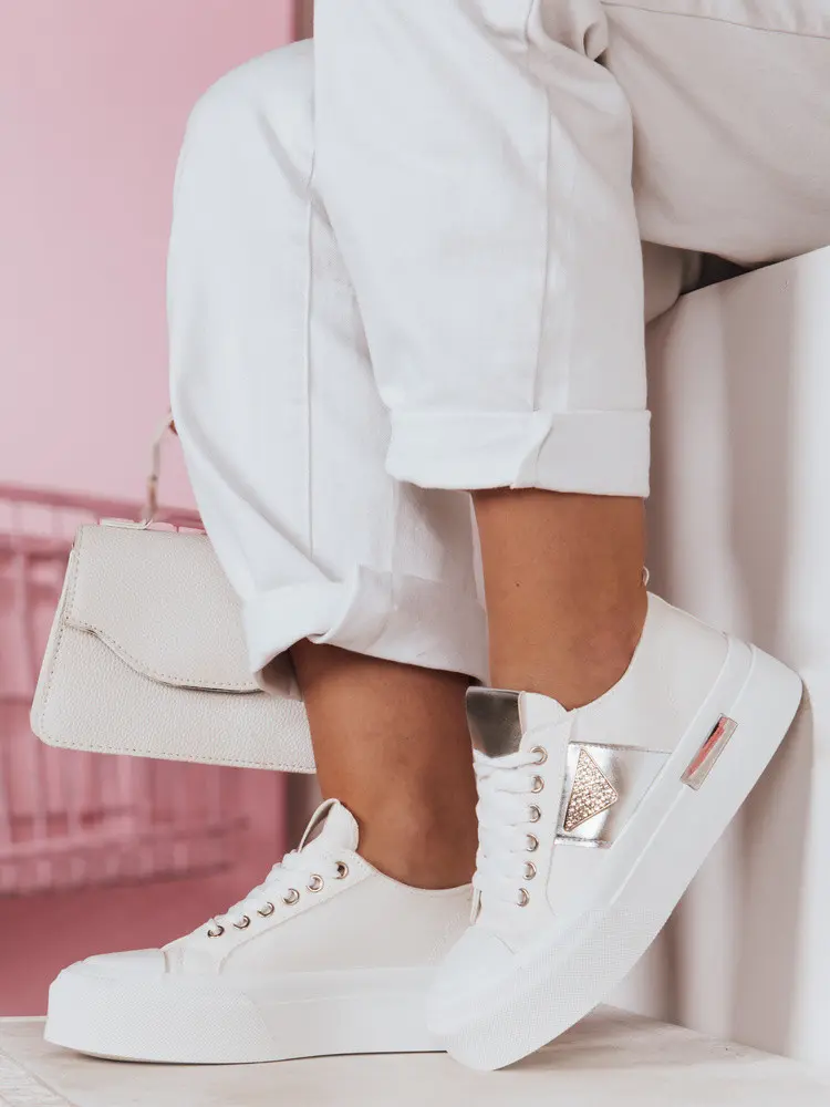 Dámské tenisky na platformě TRENDIS white FashionStreet ZY0703