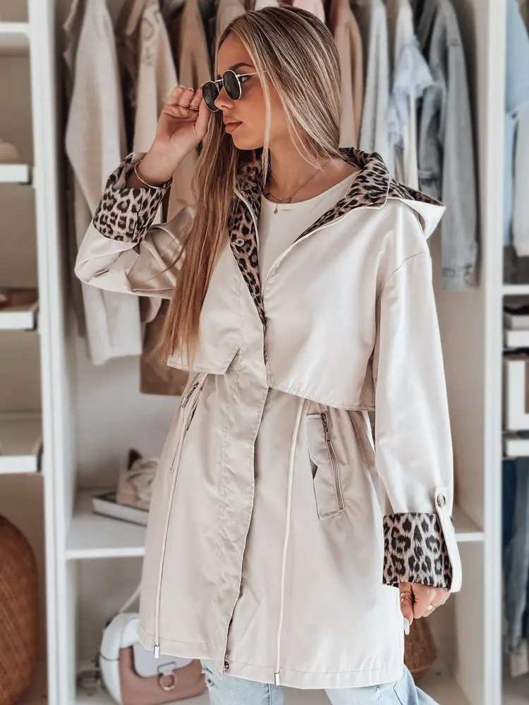Dámská přechodná bunda PANTER bílá FashionStreet TY4802