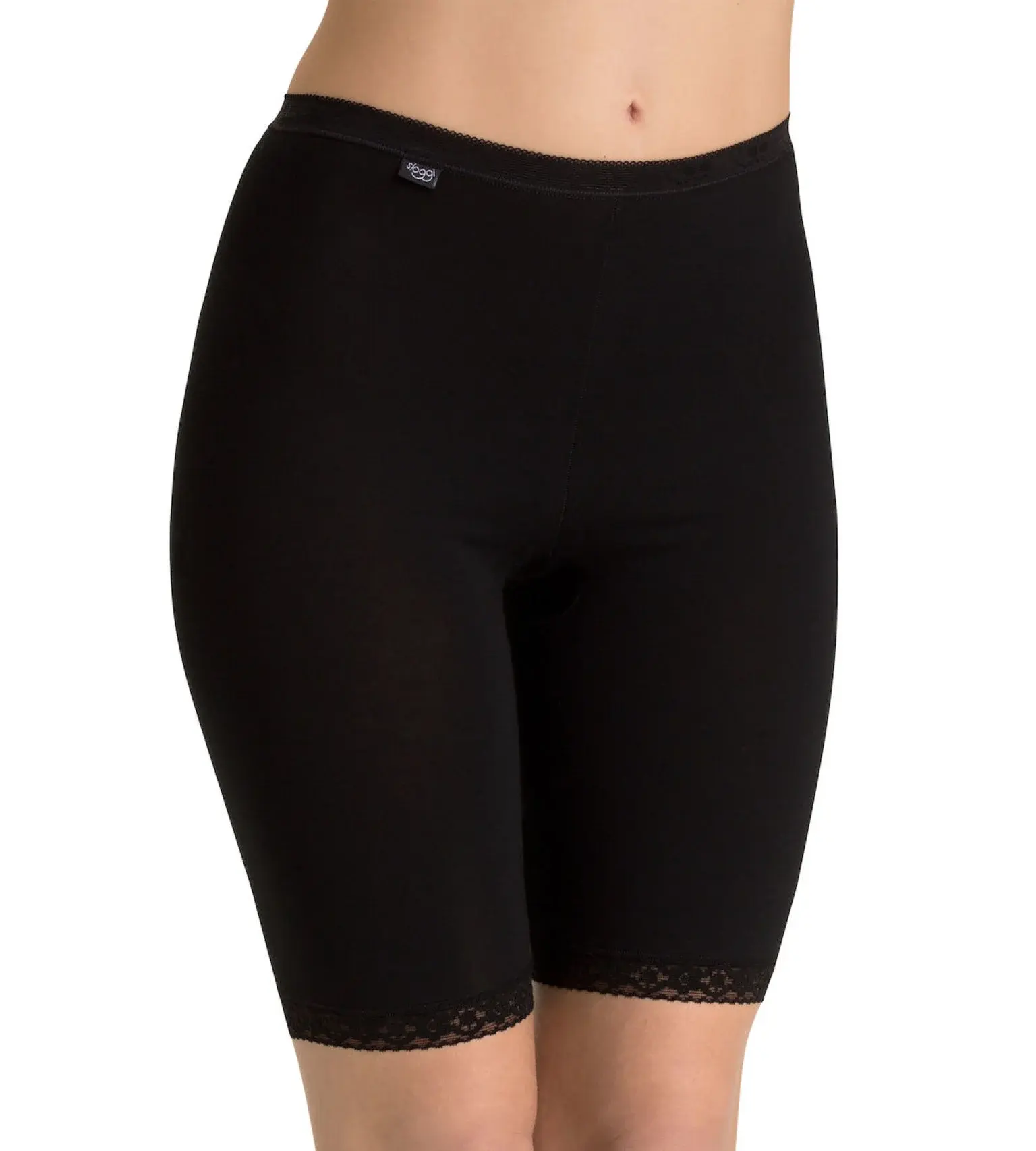Kalhotky Basic+ Long - černé - Sloggi BLACK 40