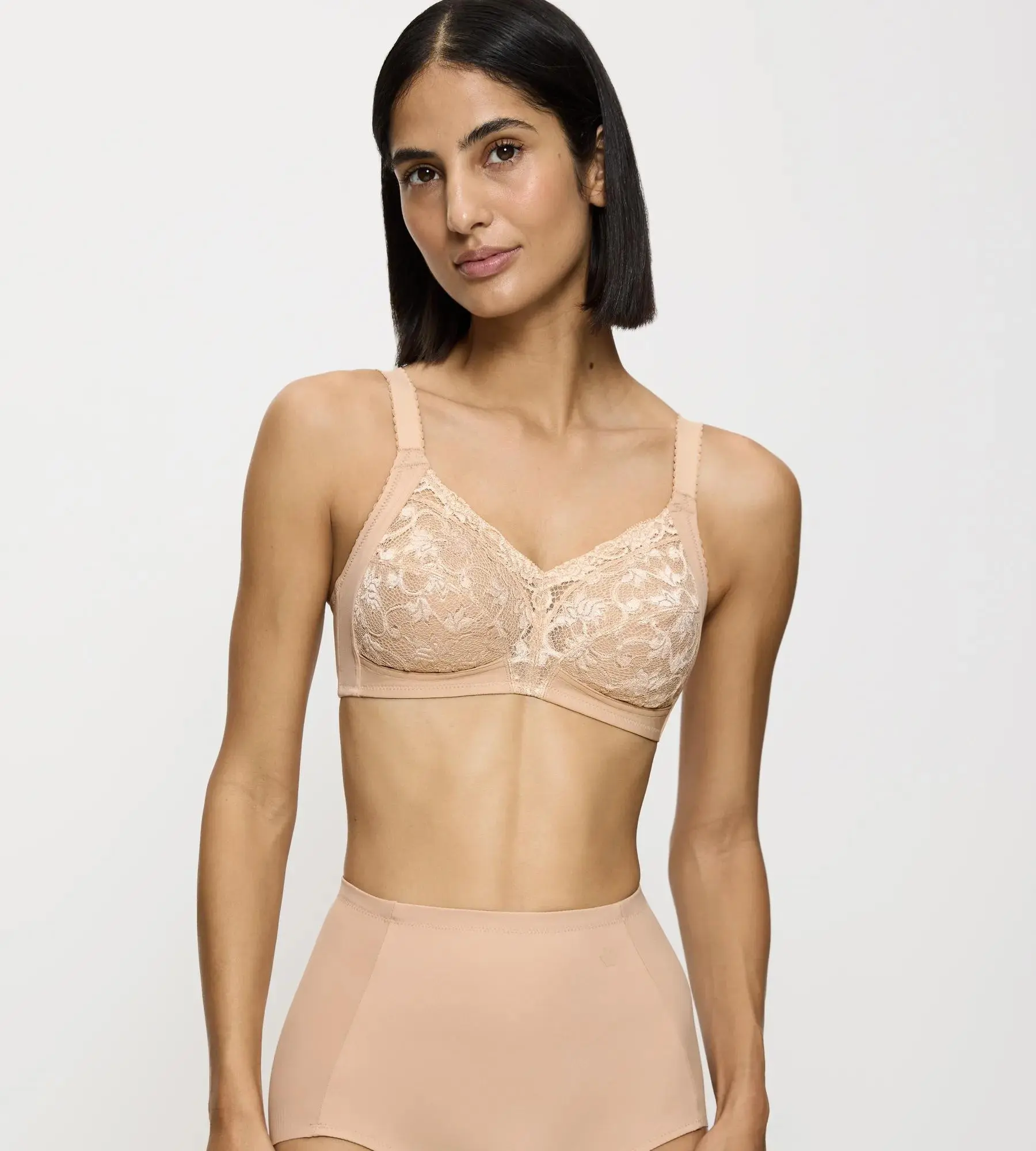 Dámská podprsenka Delicate Doreen N - YELLOW - tělová 6106 - TRIUMPH SMOOTH SKIN 75F
