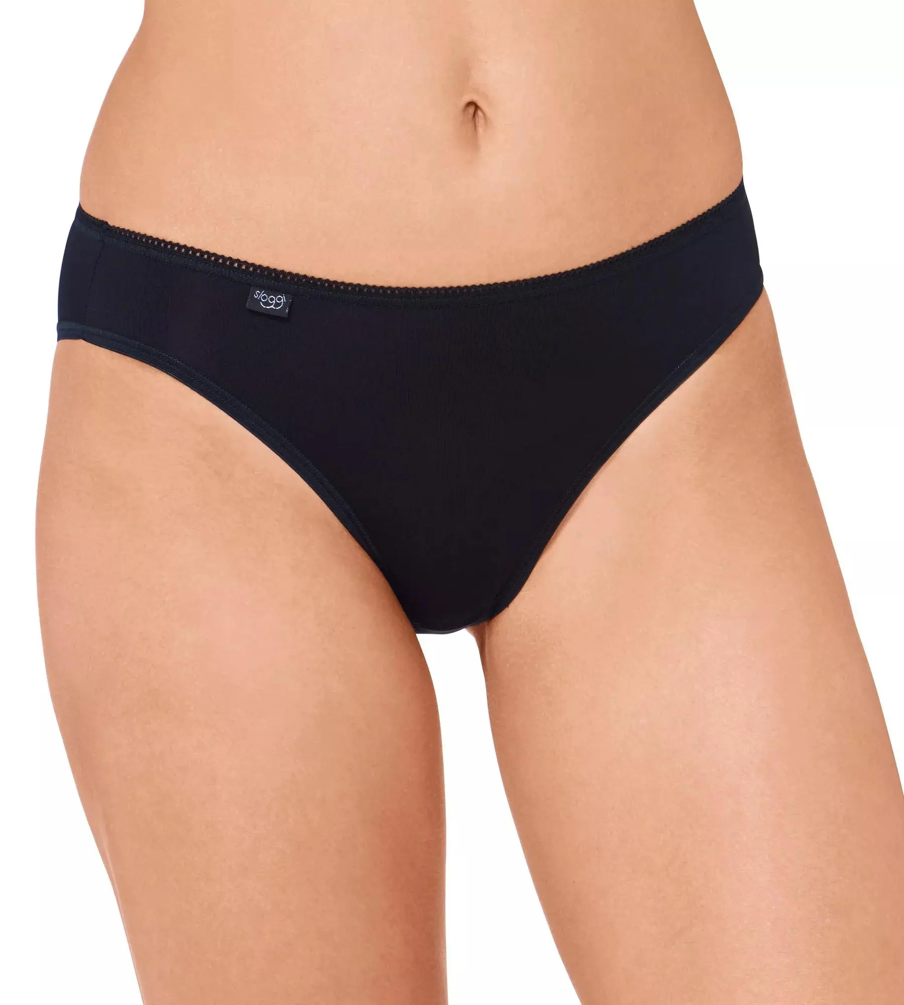 Sloggi 24/7 Microfibre - Tai kalhotky 3×: ultra hebké pohodlí Sloggi BLACK