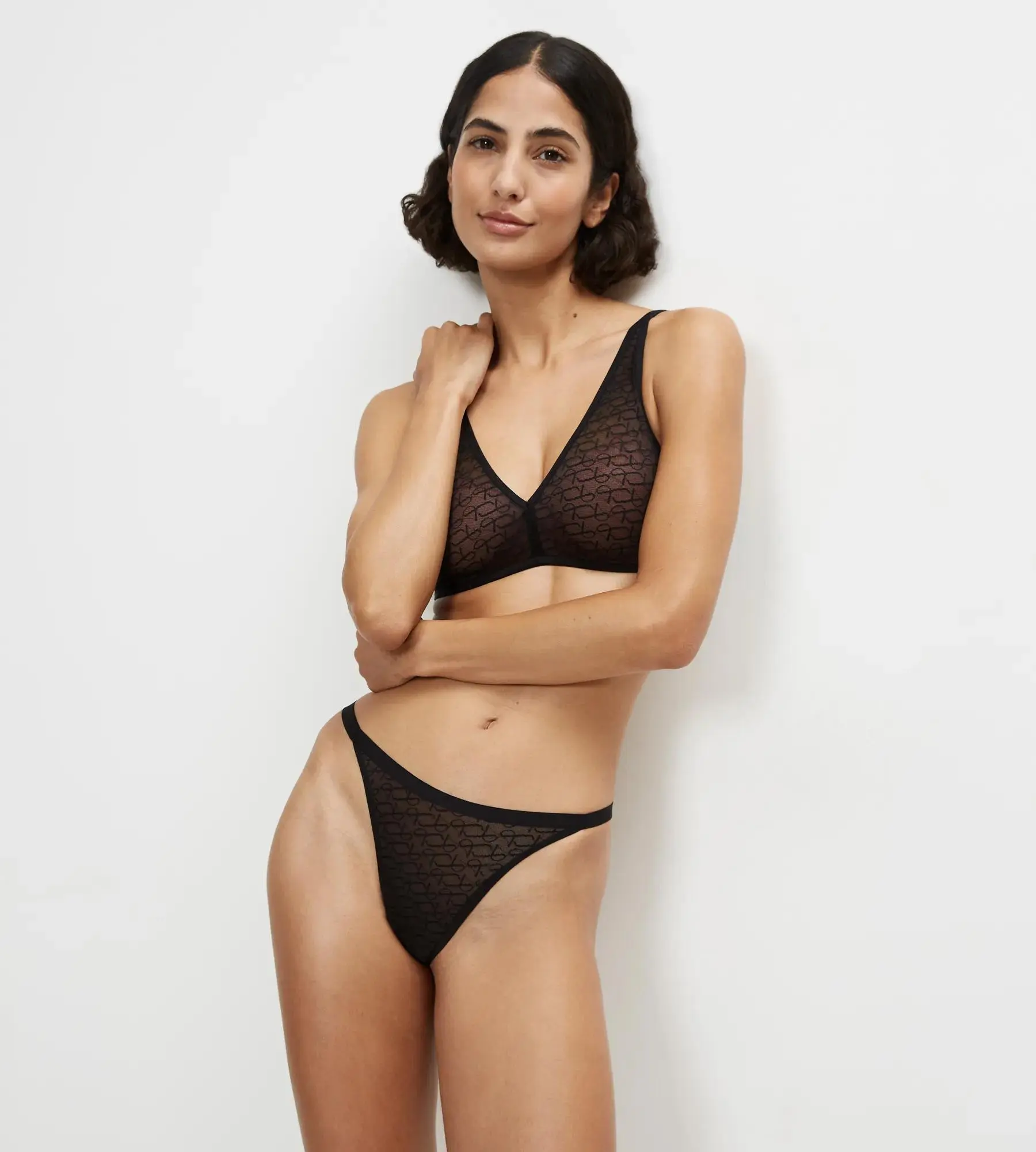 Dámská podprsenka Triumph Signature Sheer P EX - BLACK - černá 0004 - TRIUMPH BLACK 70D