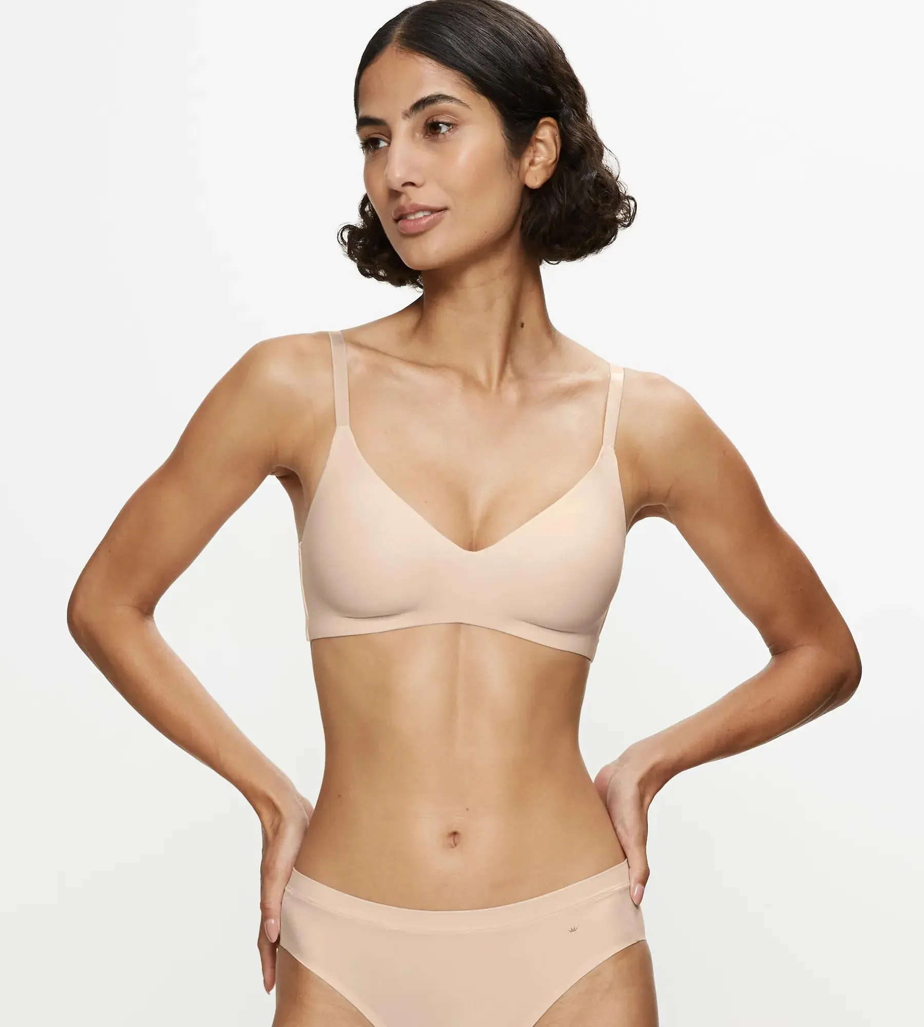 Dámská podprsenka Pure Micro N - BROWN - hnědá 00DL - TRIUMPH CAMEO BEIGE
