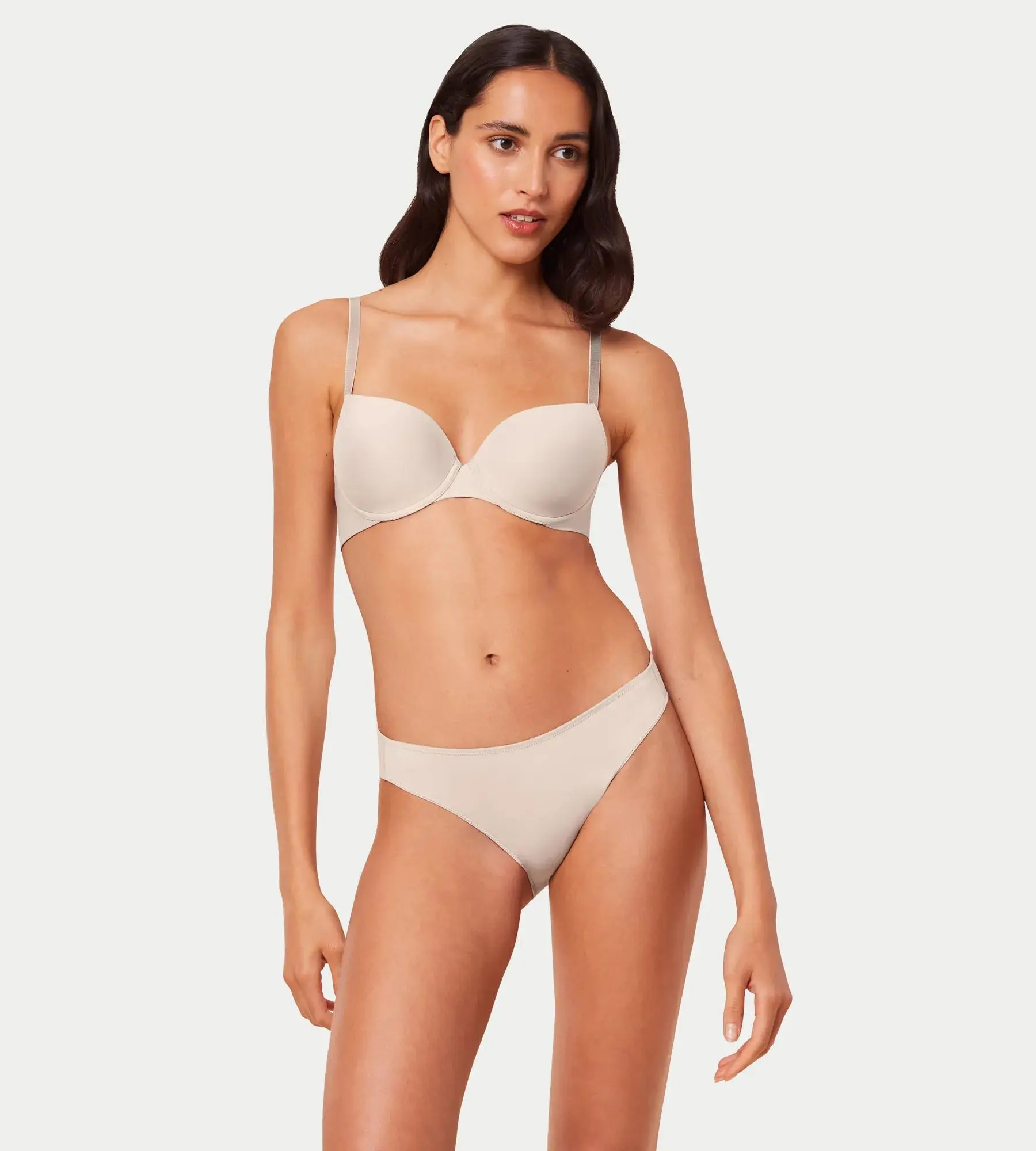 Dámská podprsenka Pure Micro WHP - CAMEO BEIGE - ecru 00DL - TRIUMPH CAMEO BEIGE 75A