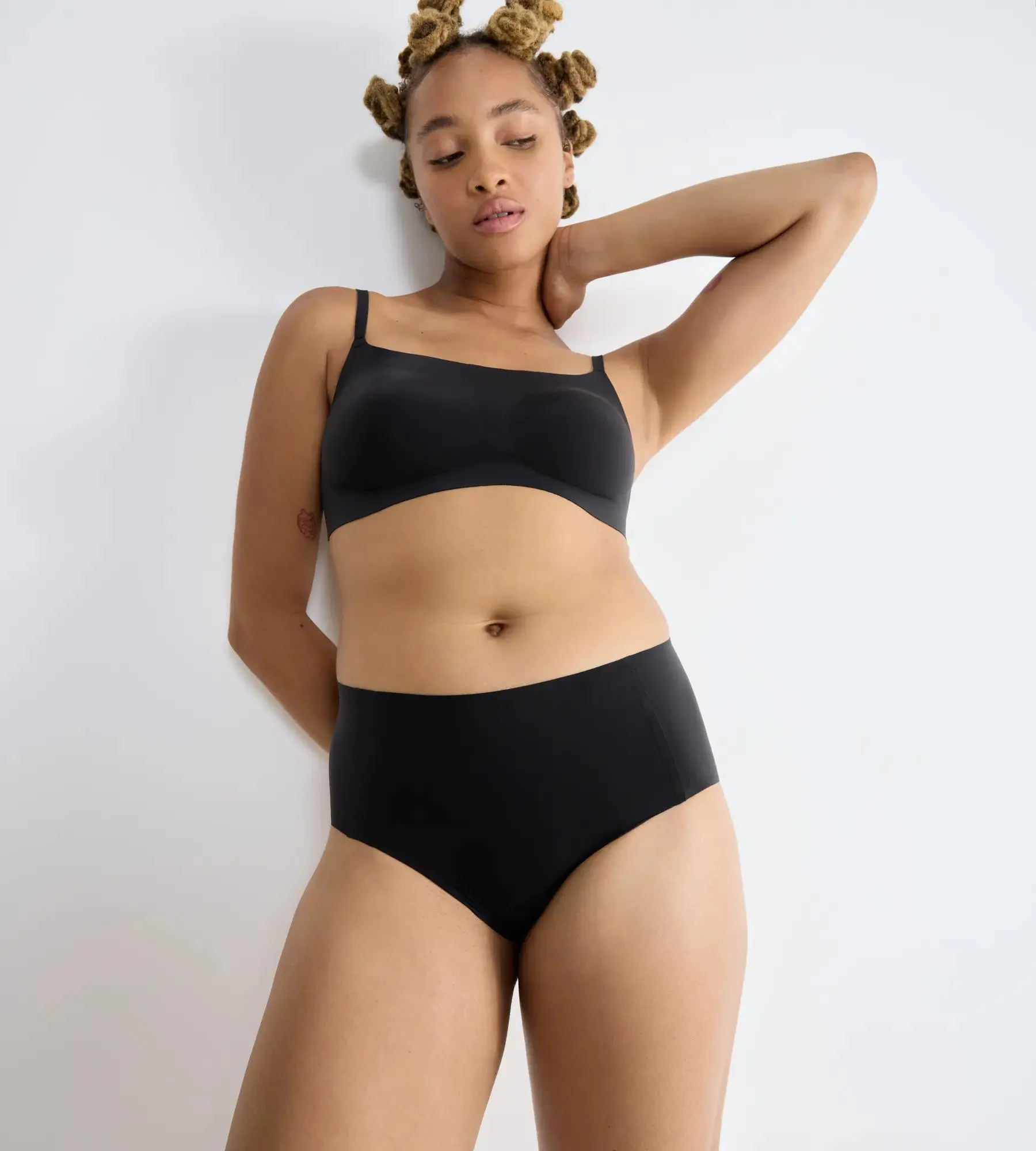Dámské kalhotky ZERO Feel 2.0 High waist - BLACK - černé 0004 - SLOGGI BLACK