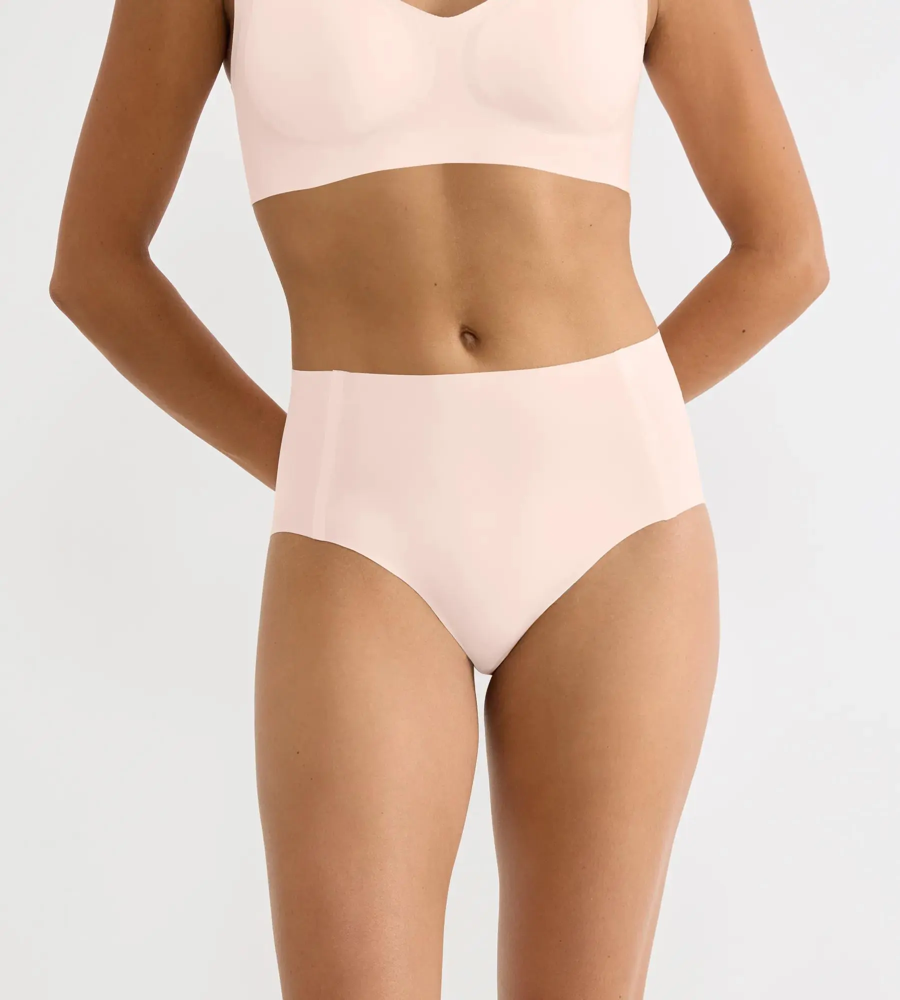 Dámské kalhotky ZERO Feel 2.0 High waist - PINK - sv. růžové 00DM - SLOGGI PUFF PINK