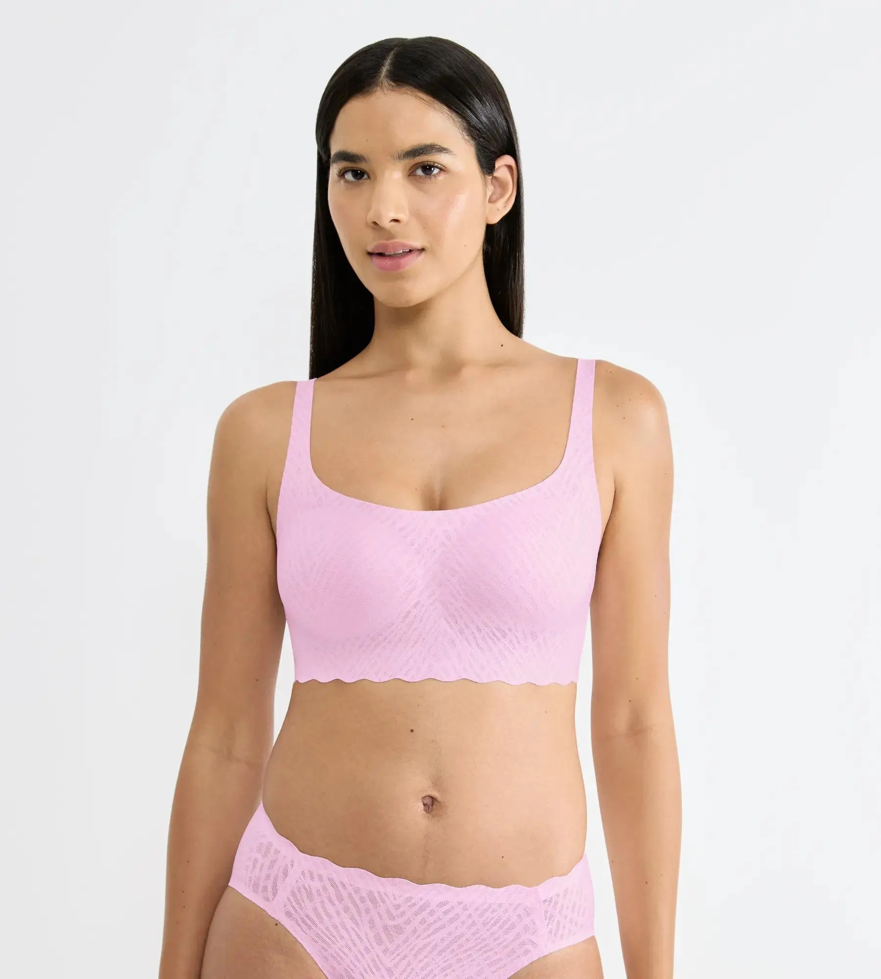 sloggi ZERO Feel Bliss Top - PINK - SLOGGI PINK - SLOGGI FLORAL PINK