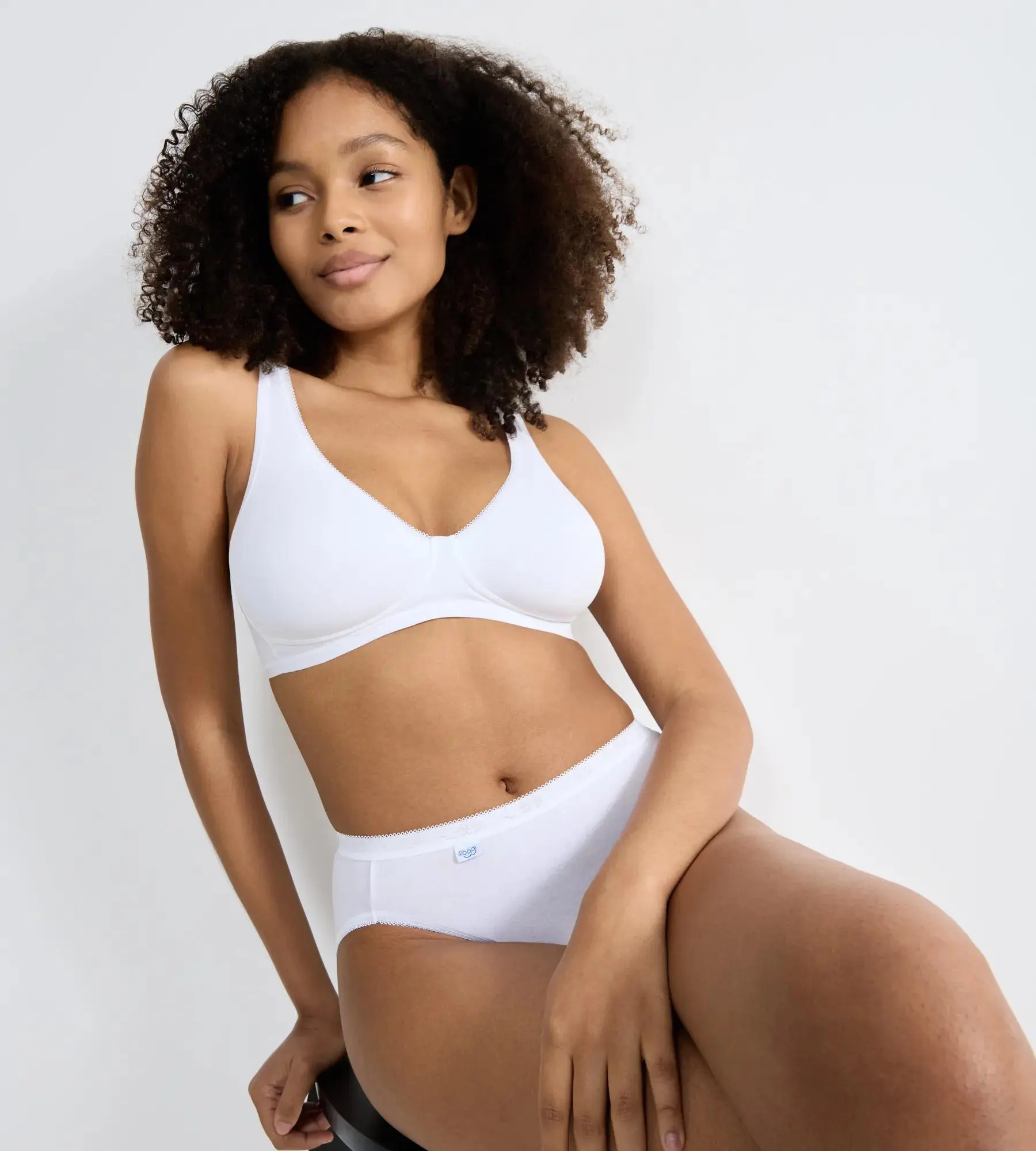 Dámská podprsenka Basic+ Soft Bra - WHITE - bílá 0003 - SLOGGI WHITE