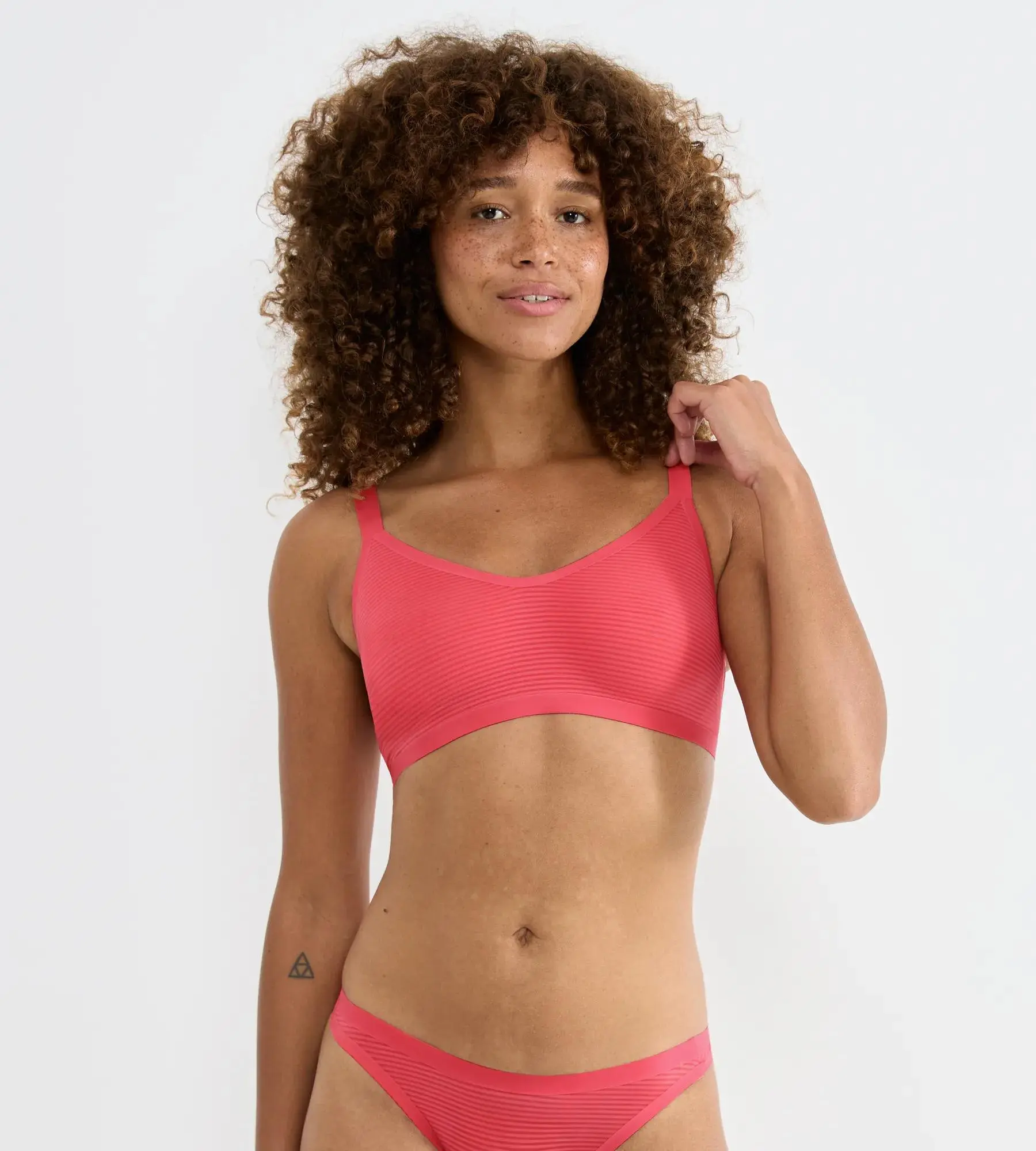 sloggi ZERO Feel Air Bralette - RED - SLOGGI RED - SLOGGI FLAMINGO